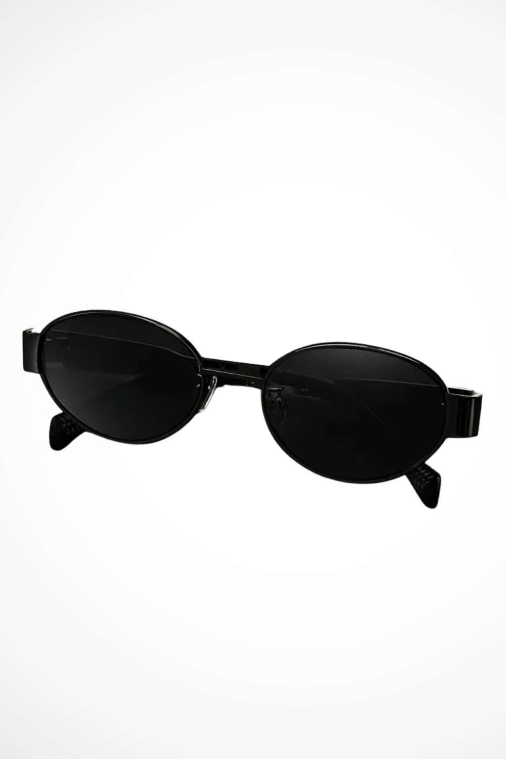 Clarabelle | Damen Sonnenbrille – Oval Metallrahmen Elegant