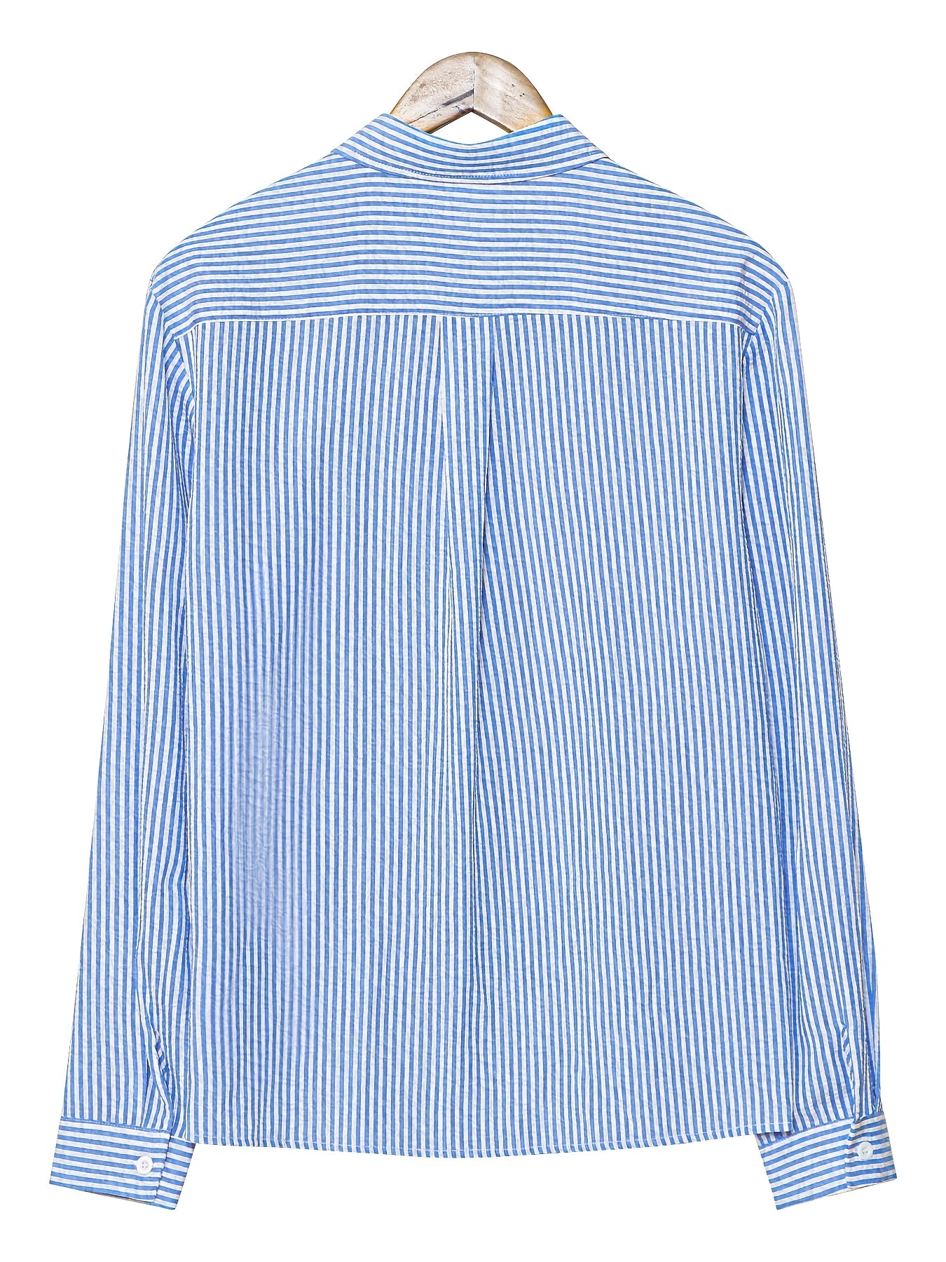 Unisex Hemd – Gestreift & Struktur Leicht Business Lässig