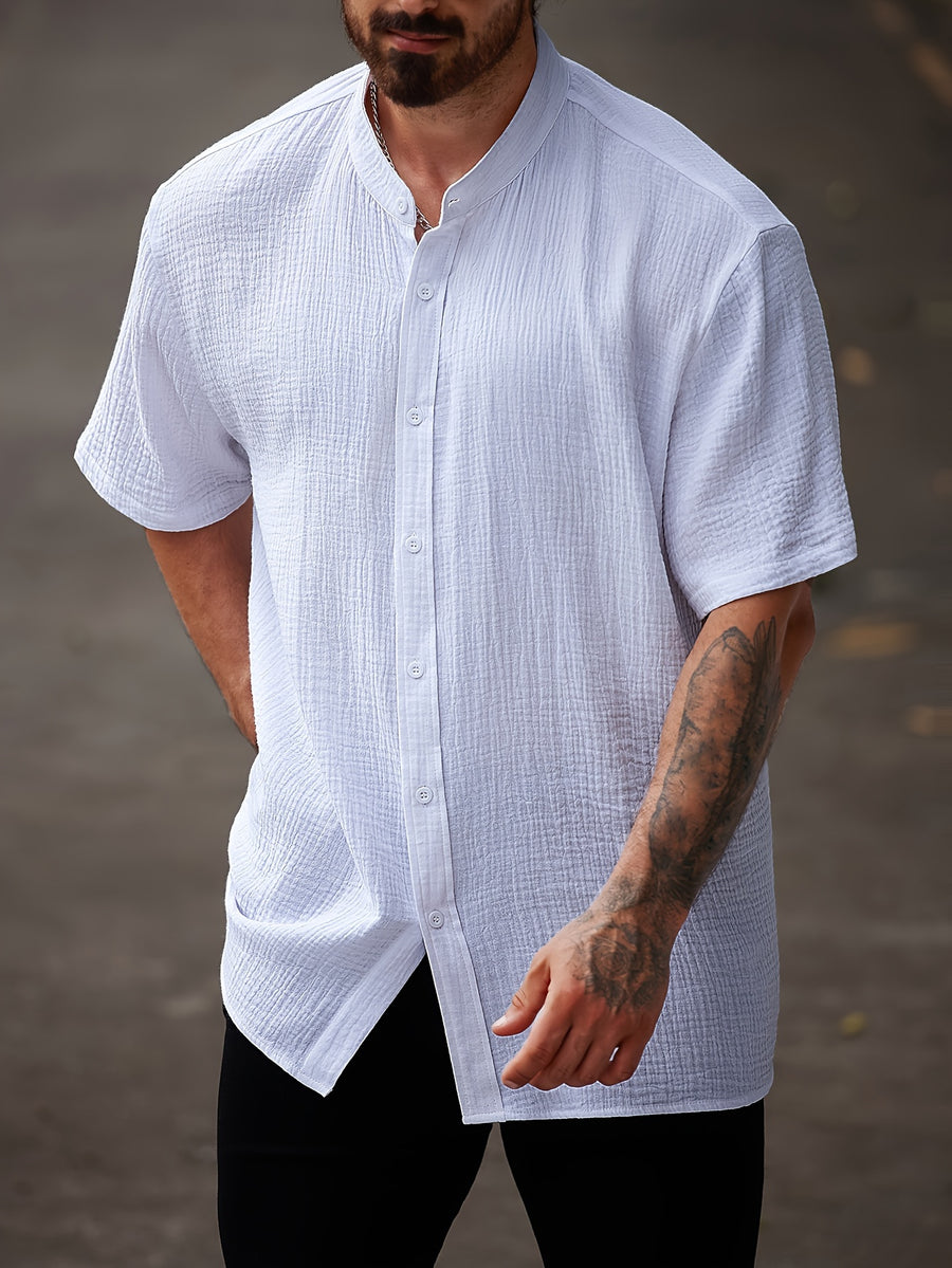 Herren Casual Hemd in Großen Größen