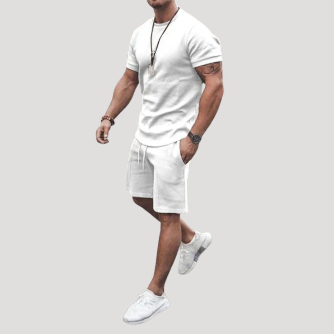 Herren Zweiteiliges Set – T-Shirt & Shorts