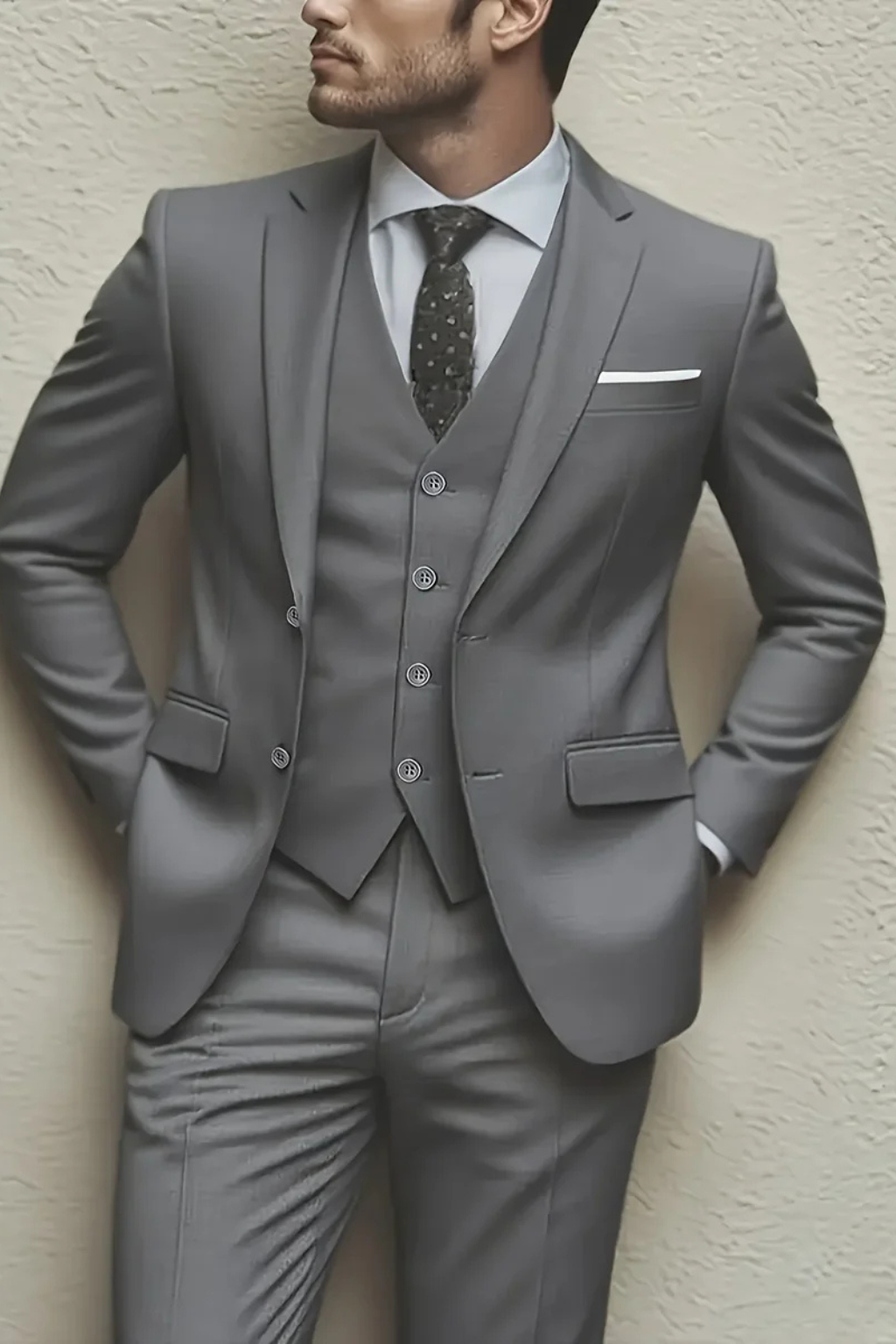 Ronald | Herren Anzug 3-teilig – Elegant & Sommerlich