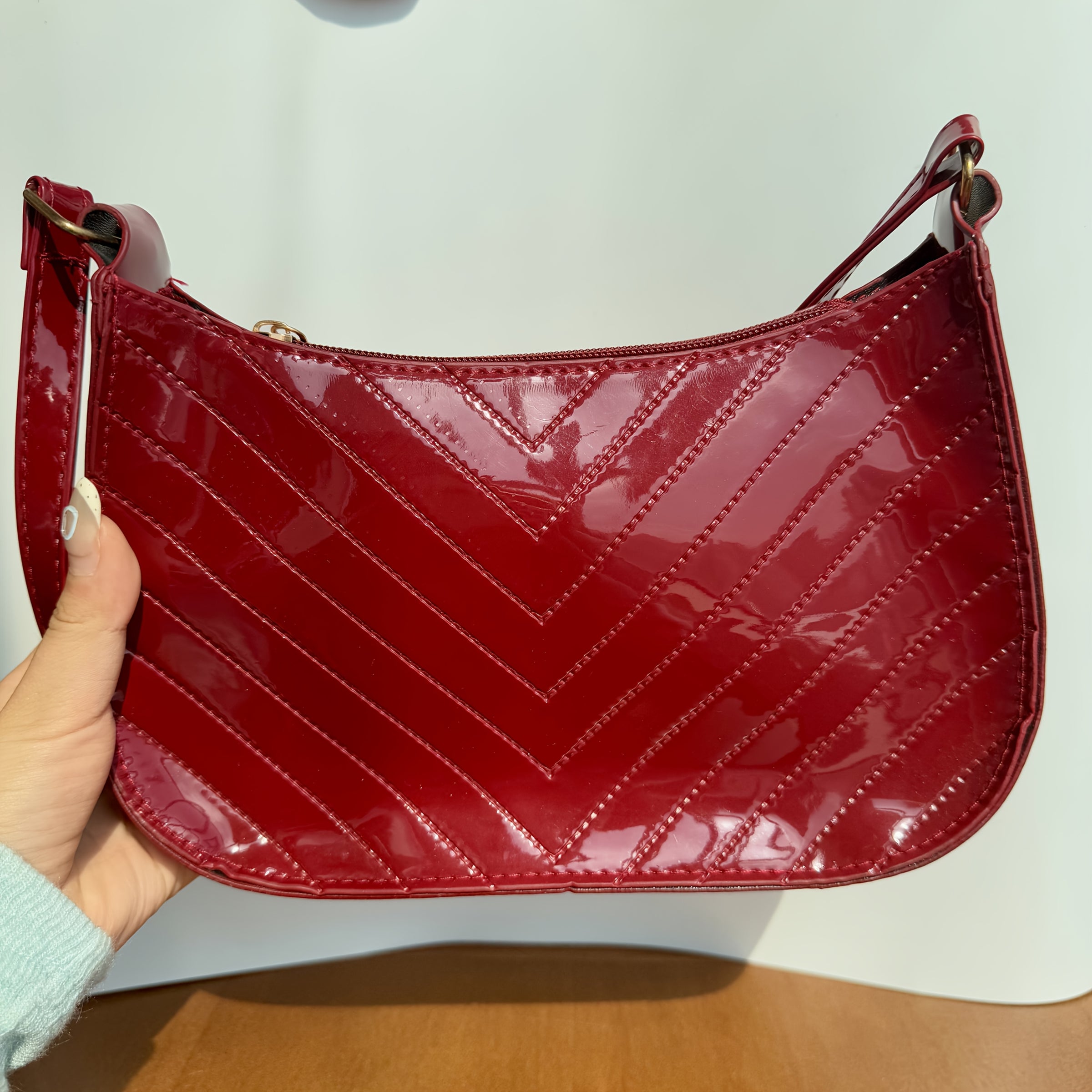 Valerie | Elegante Retro Schultertasche im Vintage-Stil