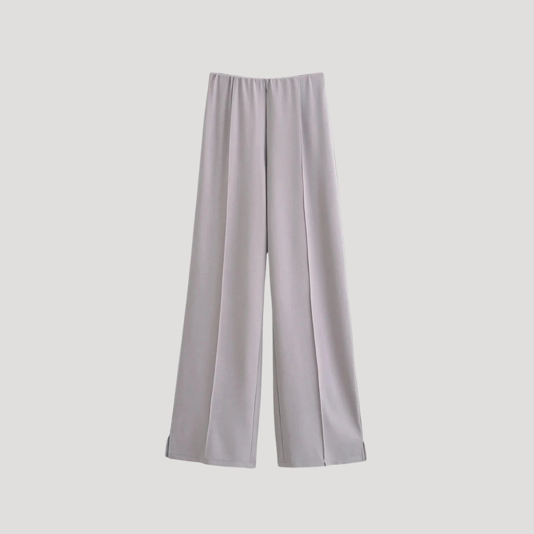 Damen Loungewear Set – Zweiteilig mit Langarm Top Relaxed Fit