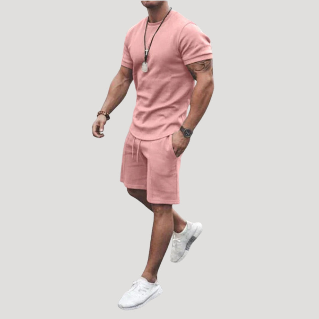 Herren Zweiteiliges Set – T-Shirt & Shorts