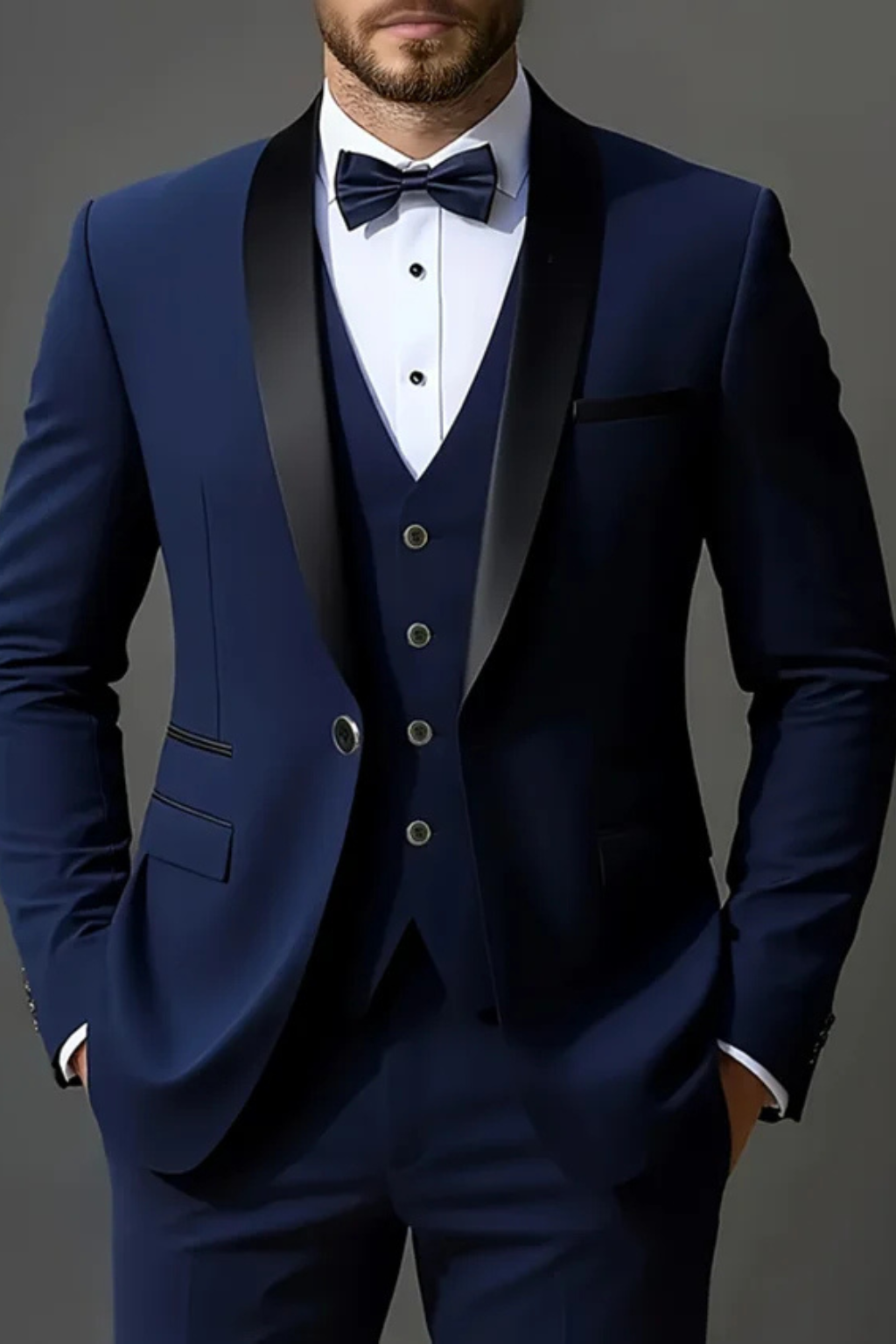 Ronald | Herren Anzug 3-teilig – Elegant & Sommerlich