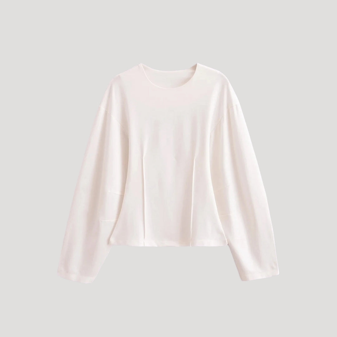 Damen Loungewear Set – Zweiteilig mit Langarm Top Relaxed Fit