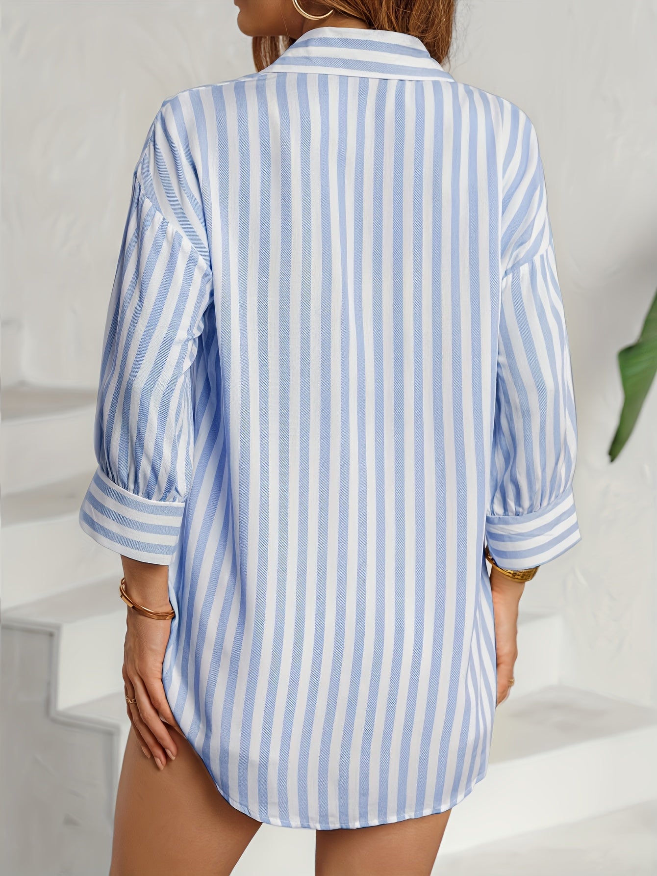 Damen Casual Hemdbluse