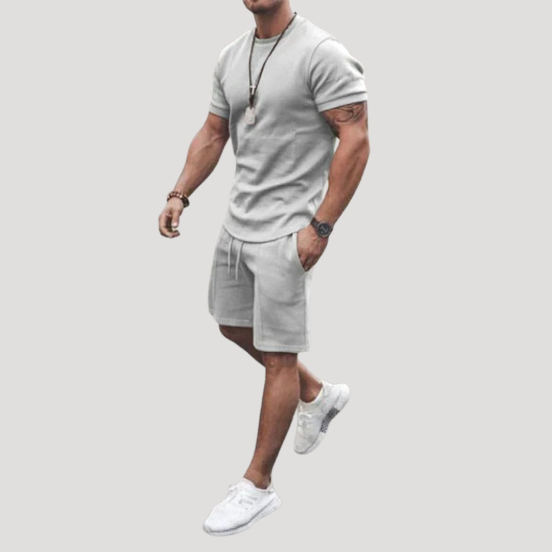 Herren Zweiteiliges Set – T-Shirt & Shorts