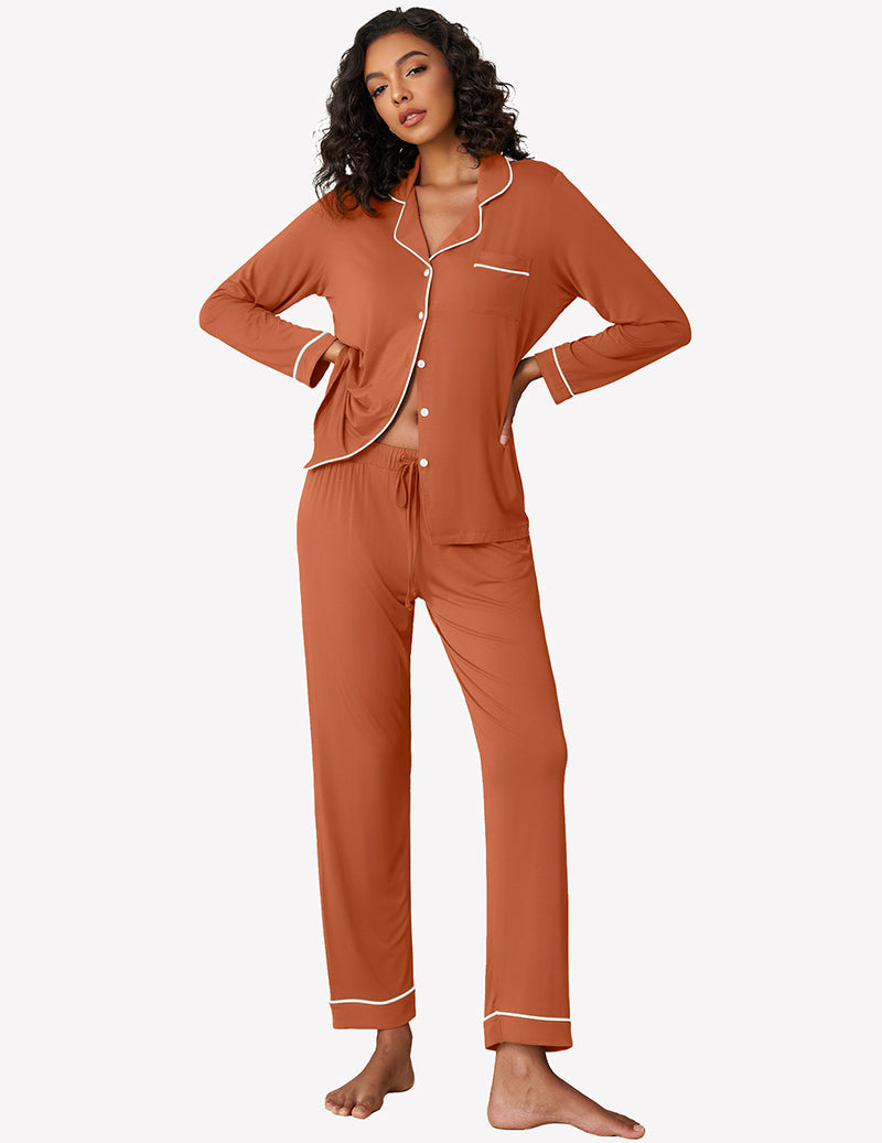 Damen 2-teiliges Cozy Pyjama Set für Zuhause