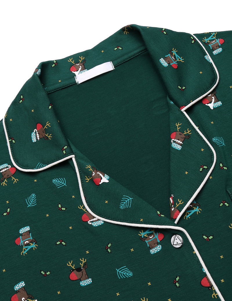 Damen 2-teiliges Cozy Pyjama Set für Zuhause