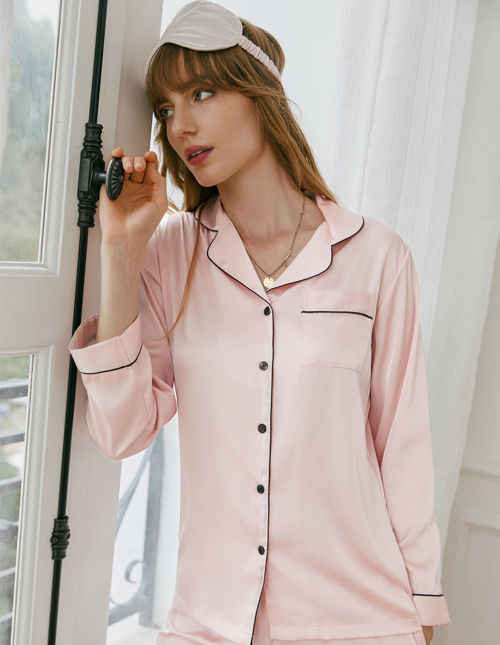 Damen Klassisches Pyjama Set für Zuhause