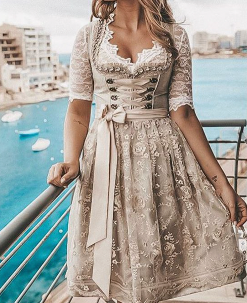 Dirndl Damen – Oktoberfest Kleid