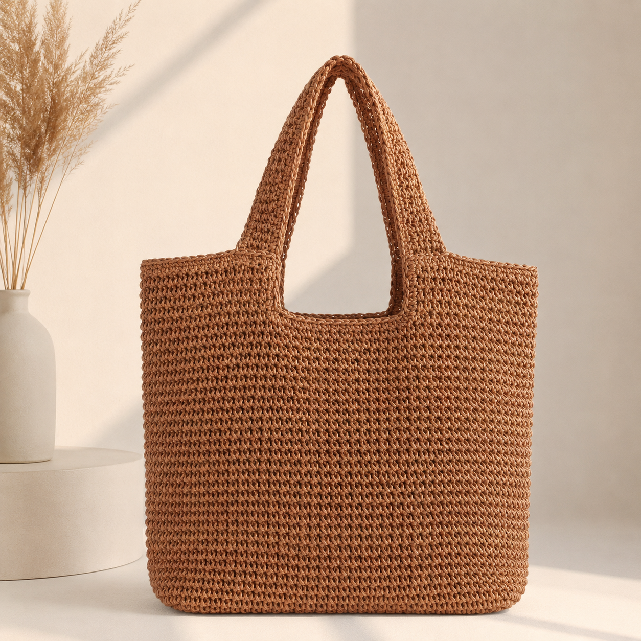 Raffia™ | Geflochtene Damen Tote Bag für den Sommer