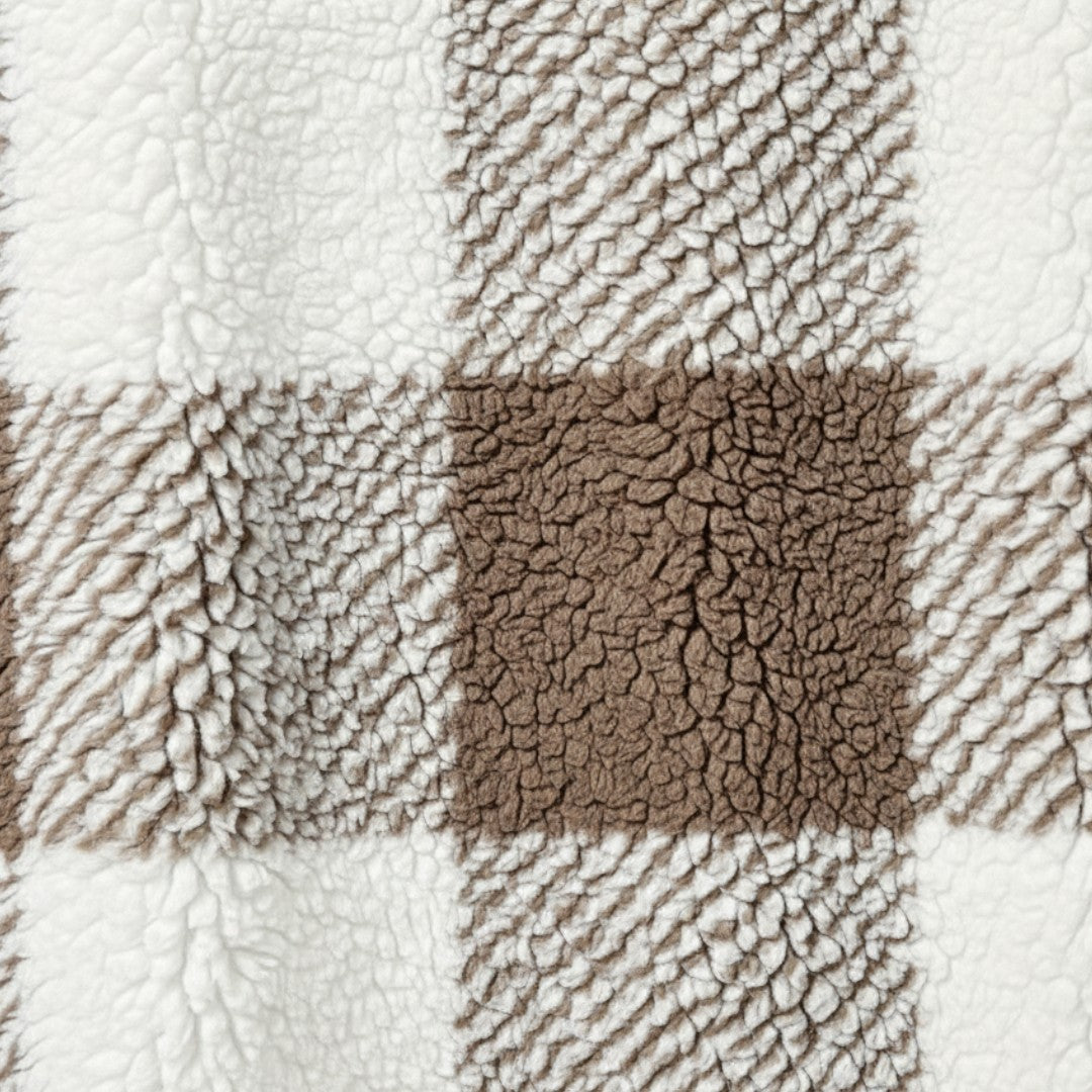 Damen Mantel mit Taschen - Teddy Mantel - Wintermantel