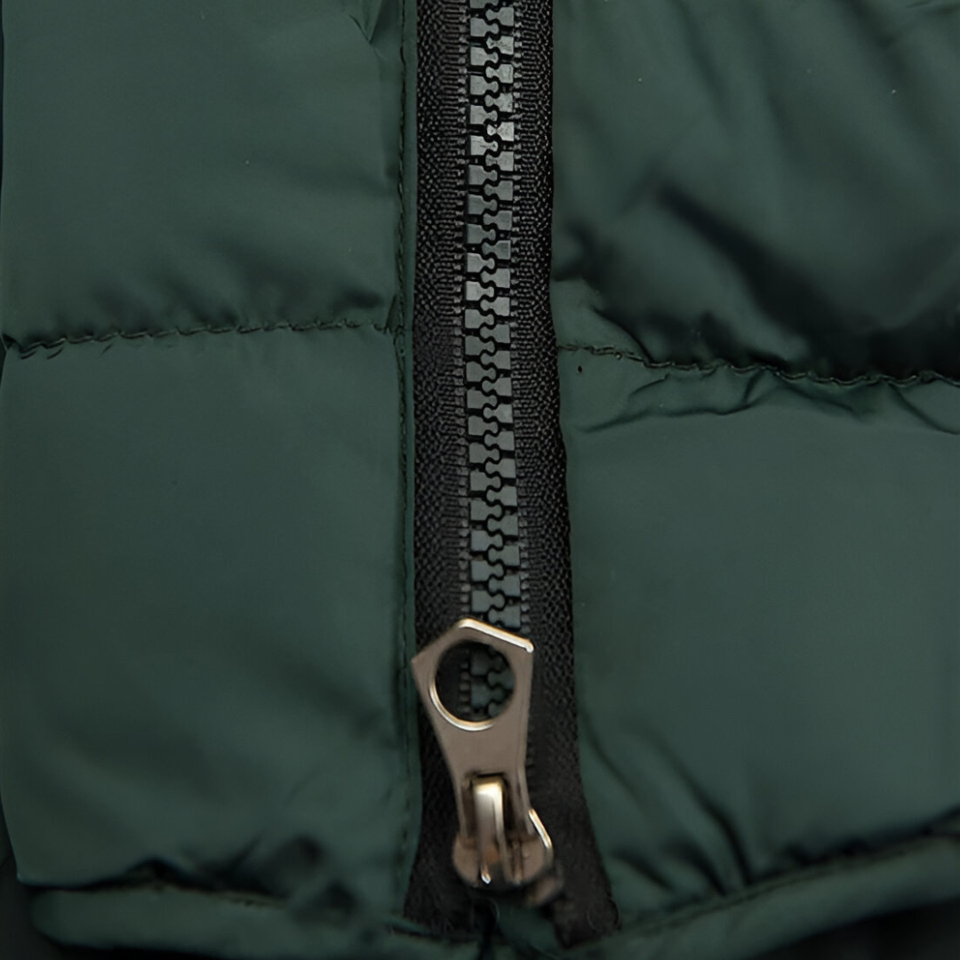 Damen Winterjacke mit Kapuze – Gefütterte Jacke – Lang Geschnitten