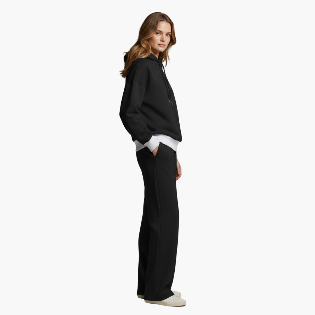 Damen Zweiteiliges Set – Hoodie & Hose