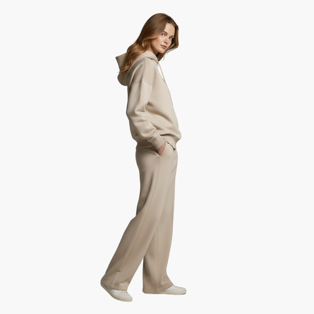 Damen Zweiteiliges Set – Hoodie & Hose