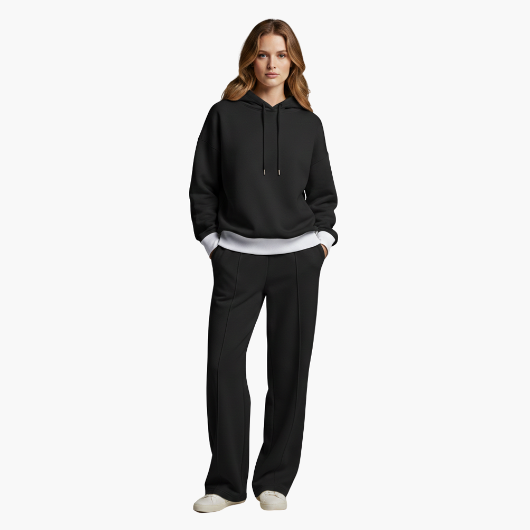 Damen Zweiteiliges Set – Hoodie & Hose