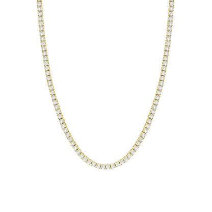 Tiffany Tennis Halskette Gold