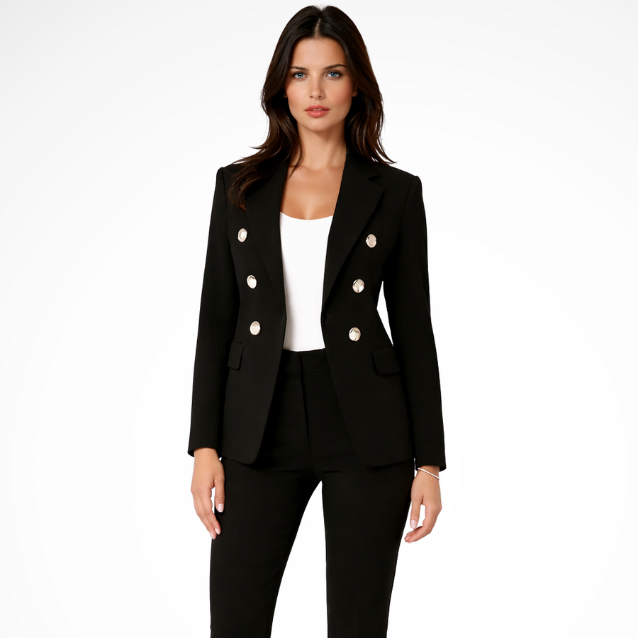 Hargrove | Damen Hosenanzug – Elegant mit Knopfdetails