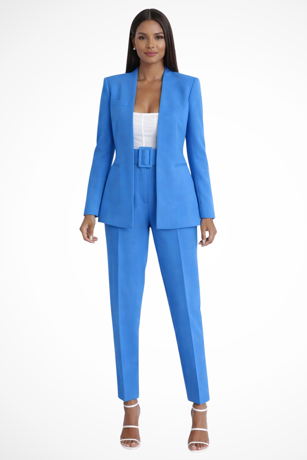 Josephine | Damen Hosenanzug – Blazer & Weite Hose Elegant