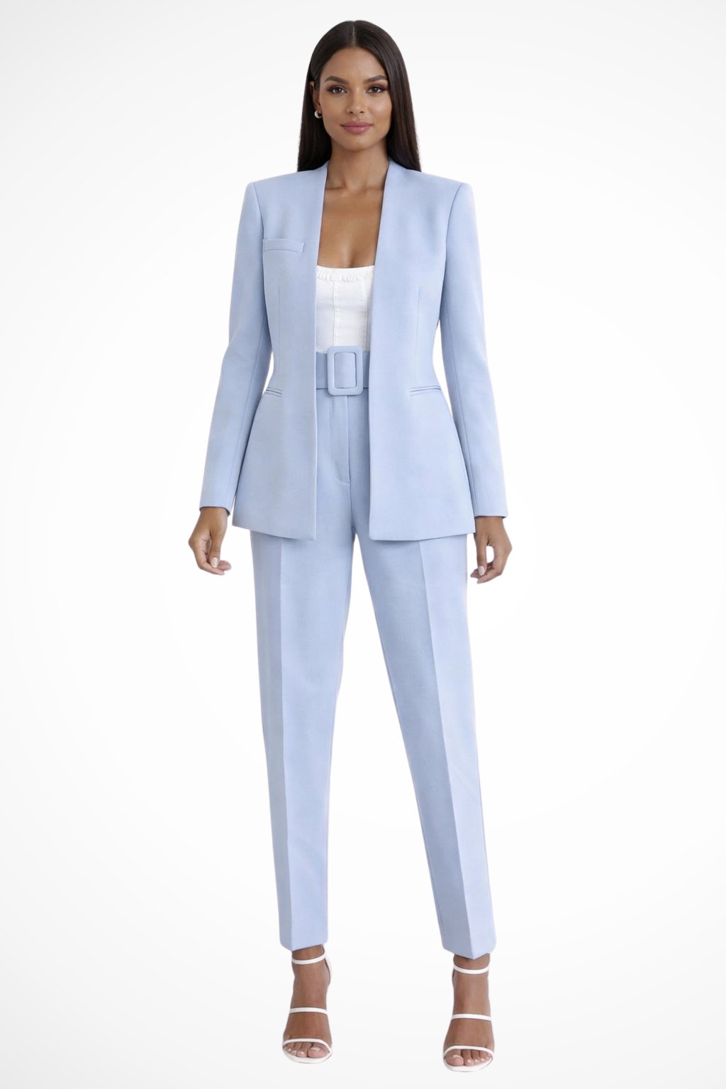 Josephine | Damen Hosenanzug – Blazer & Weite Hose Elegant