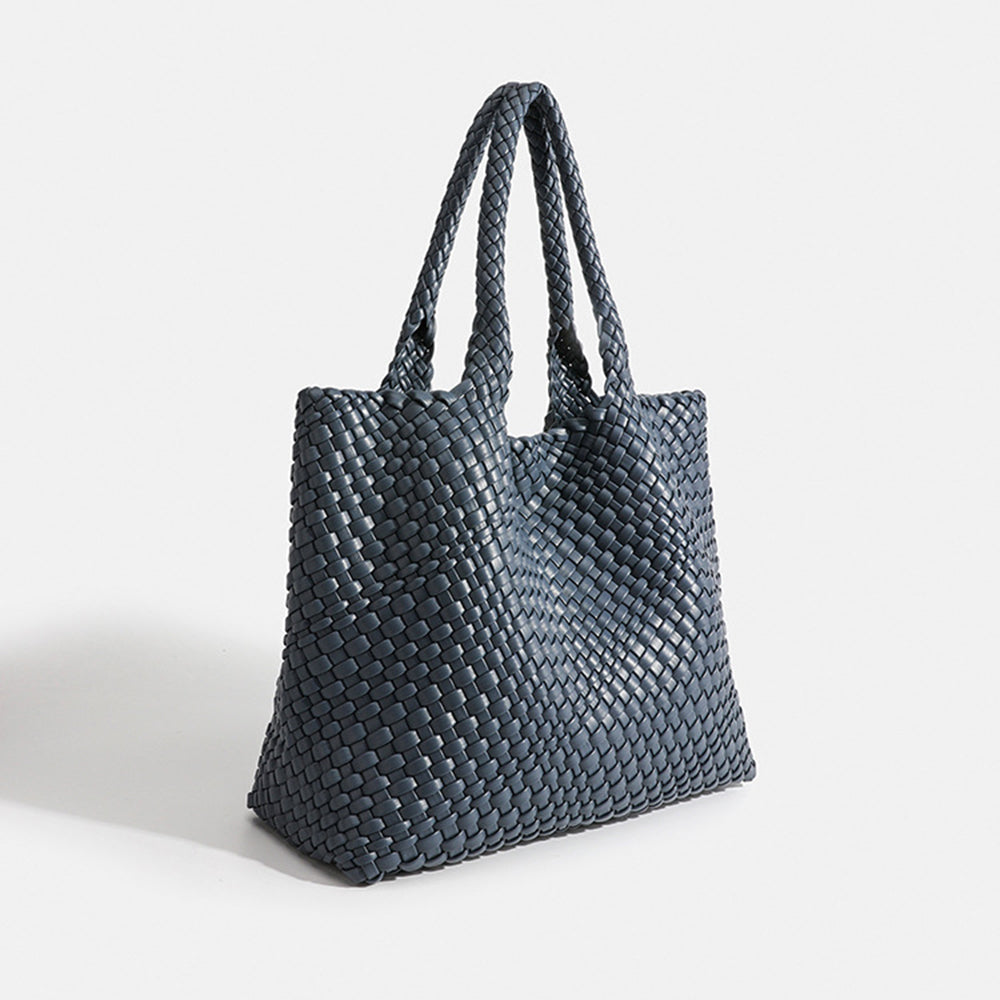 Gewebte Damen Tote Bag – Luxuriöse Handtasche mit Geräumigem Design