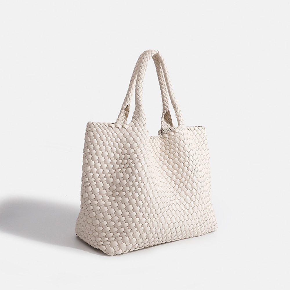 Gewebte Damen Tote Bag – Luxuriöse Handtasche mit Geräumigem Design
