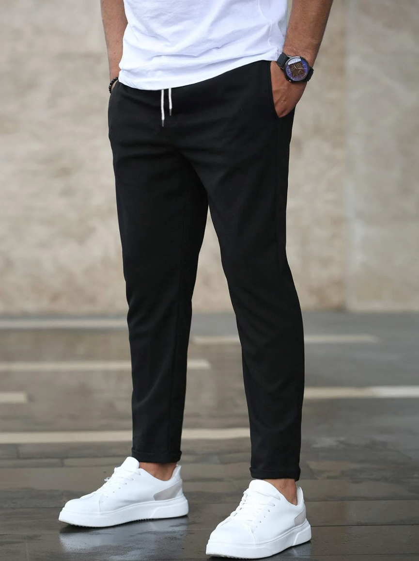 Atlden Herren Joggerhose – Slim Fit mit Tunnelzug