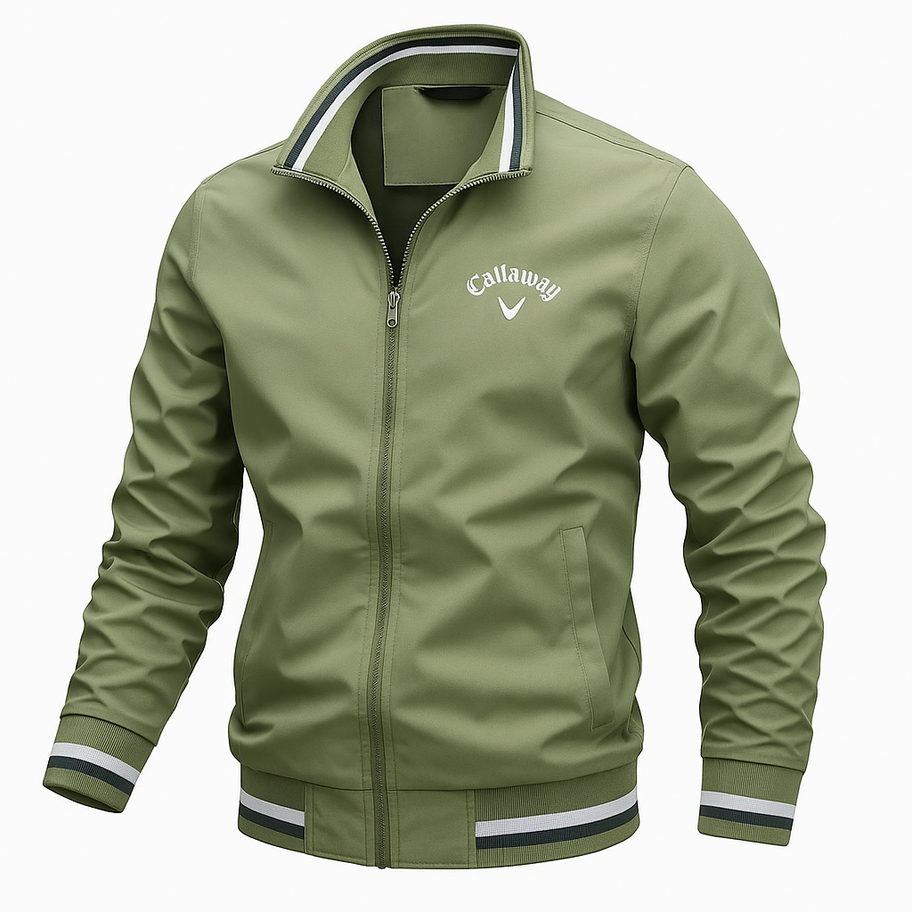Herren Sportlich-Elegante Jacke mit Stehkragen