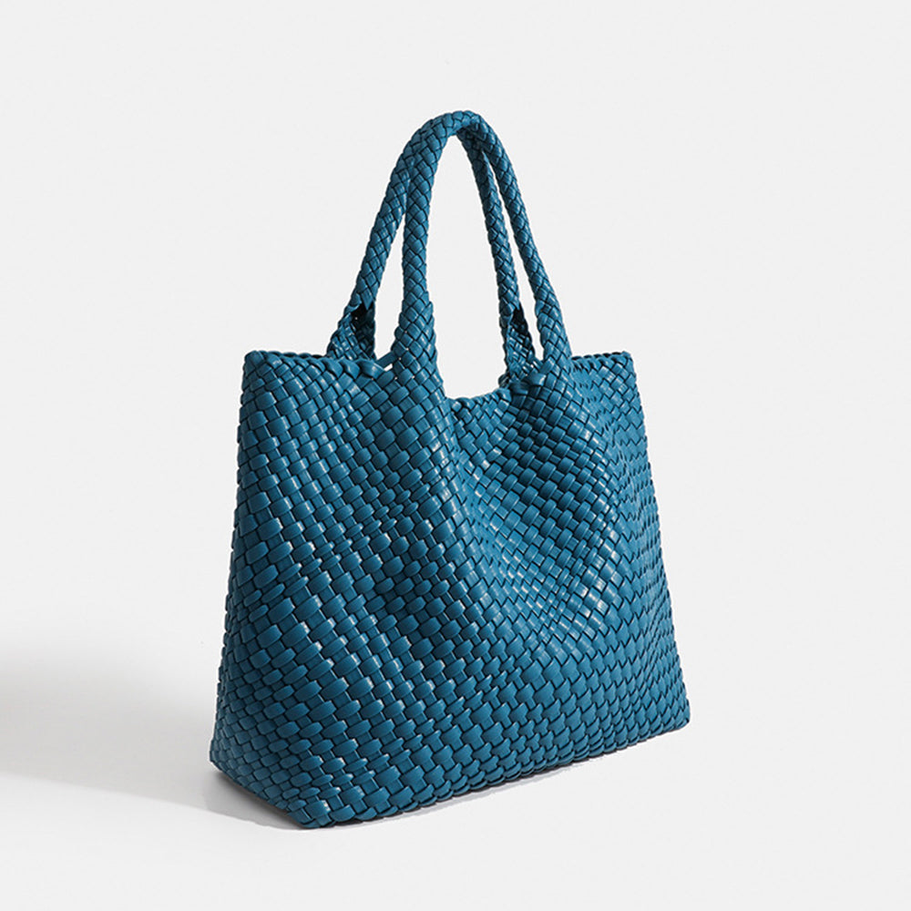 Gewebte Damen Tote Bag – Luxuriöse Handtasche mit Geräumigem Design