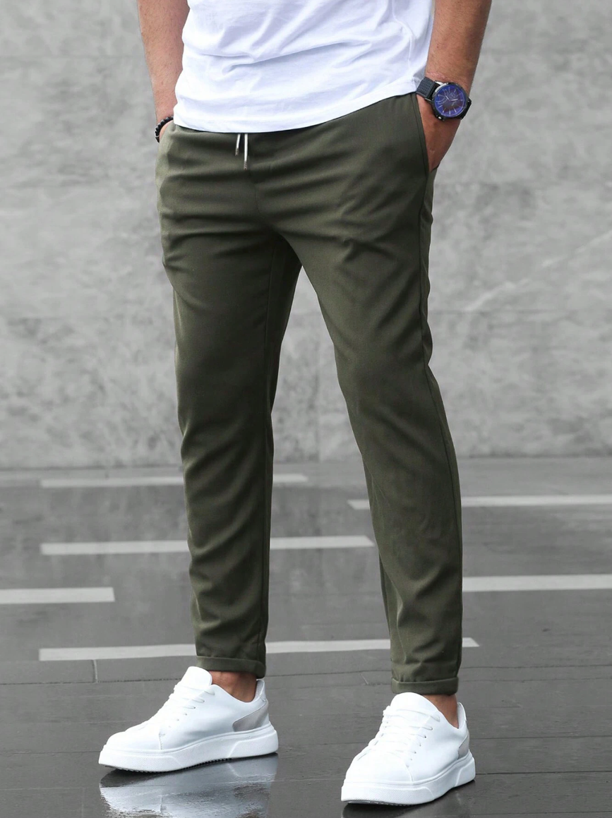 Atlden Herren Joggerhose – Slim Fit mit Tunnelzug