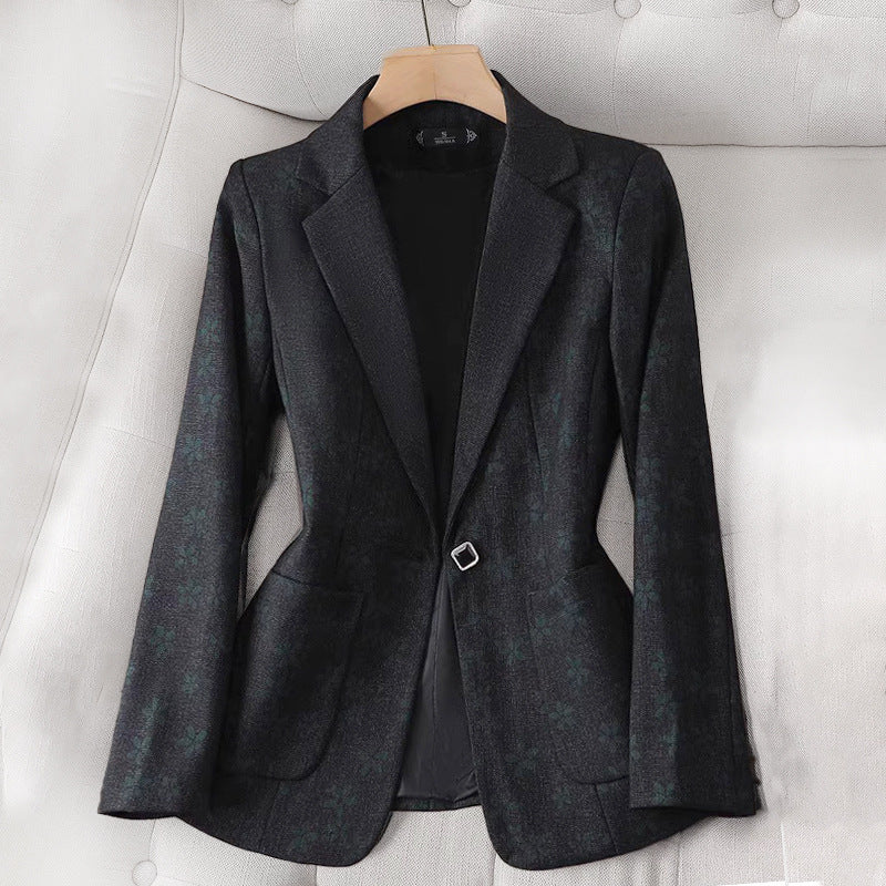 Zara™ | Damen Sommerblazer mit Karomuster & Leichter Passform