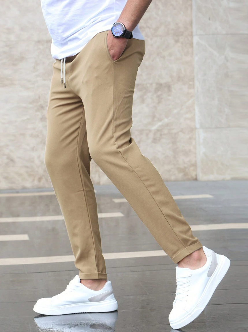 Atlden Herren Joggerhose – Slim Fit mit Tunnelzug
