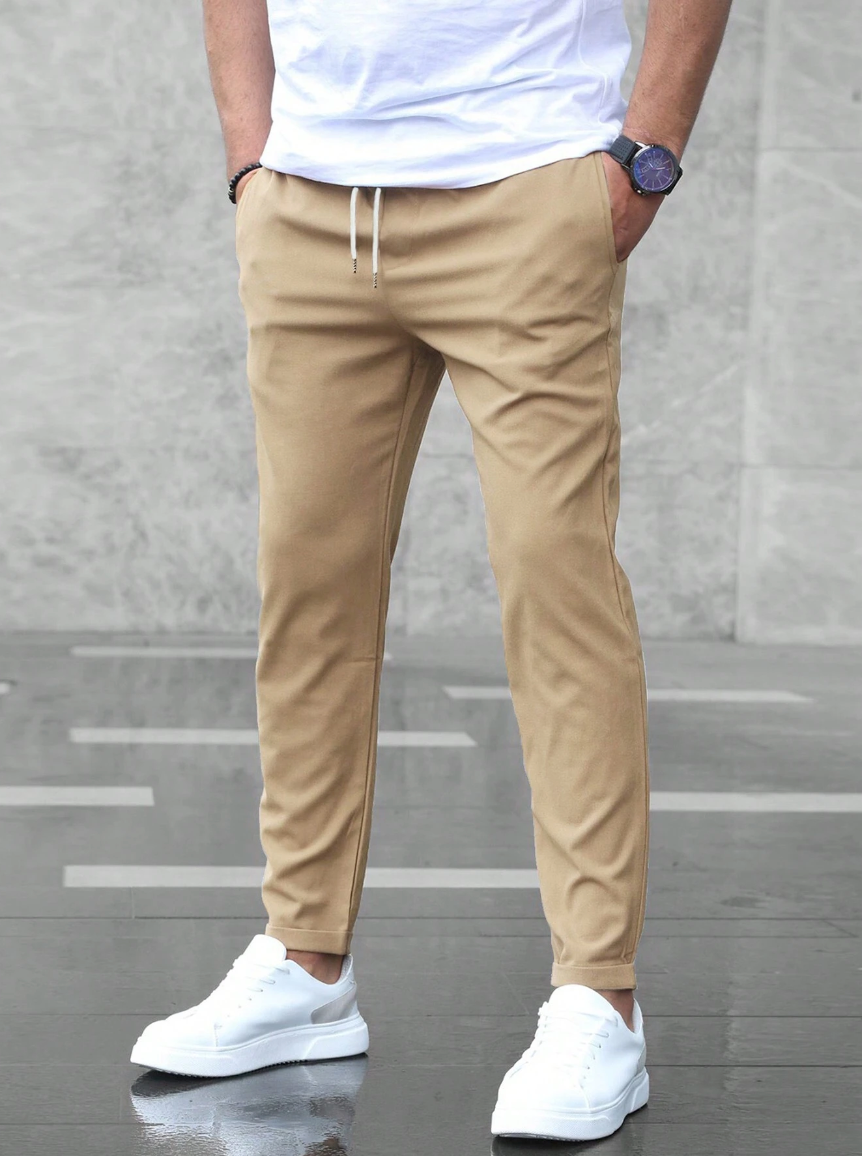 Atlden Herren Joggerhose – Slim Fit mit Tunnelzug