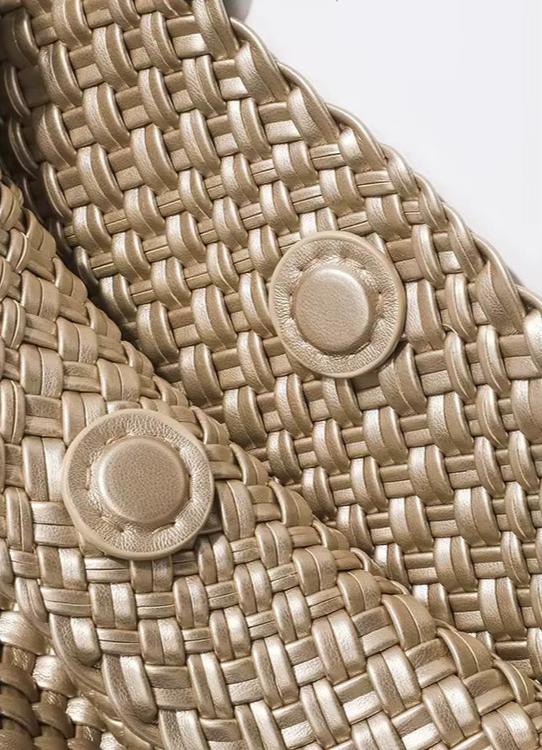 Gewebte Damen Tote Bag – Luxuriöse Handtasche mit Geräumigem Design