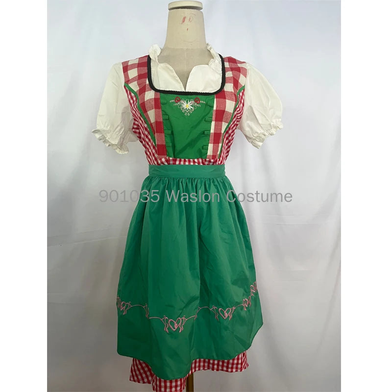Damen Oktoberfest Biermädchen Kostüm