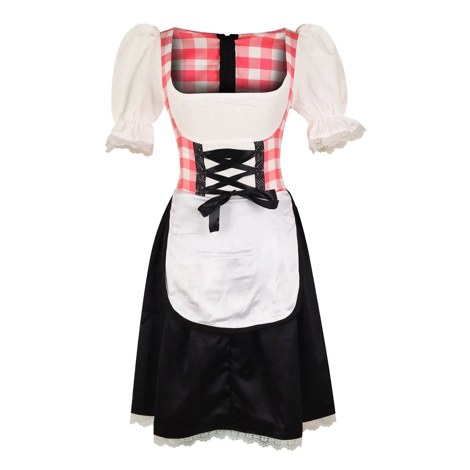 Damen Elegantes Oktoberfest Dirndl Kleid