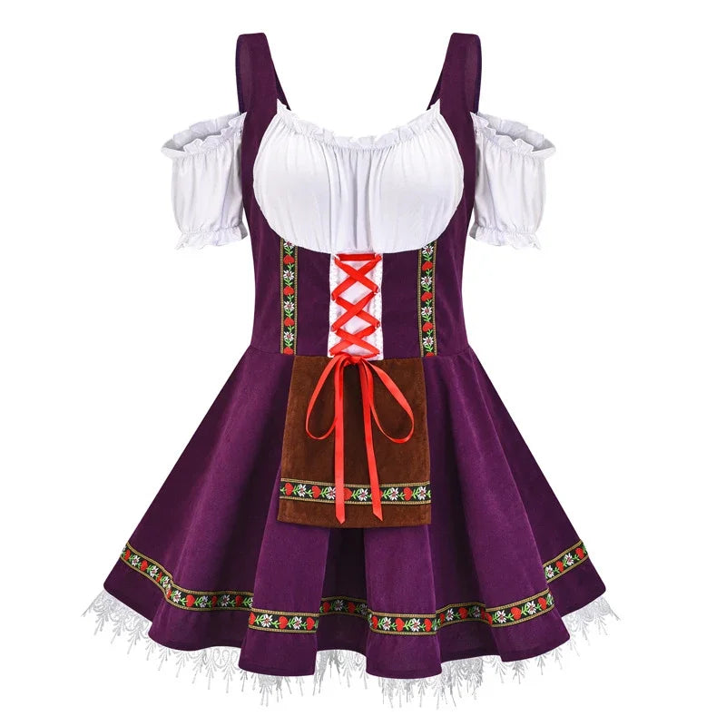 Damen Oktoberfest Dirndl Kostüm