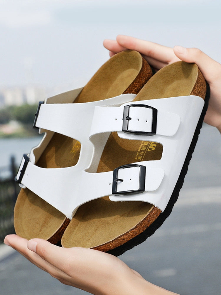 Herren Komfort-Sandalen mit Verstellbaren Schnallen