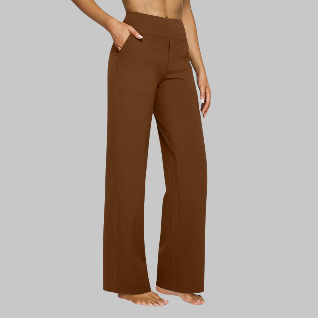 Damen Stretchhose – Komfort Fit & Knitterfrei