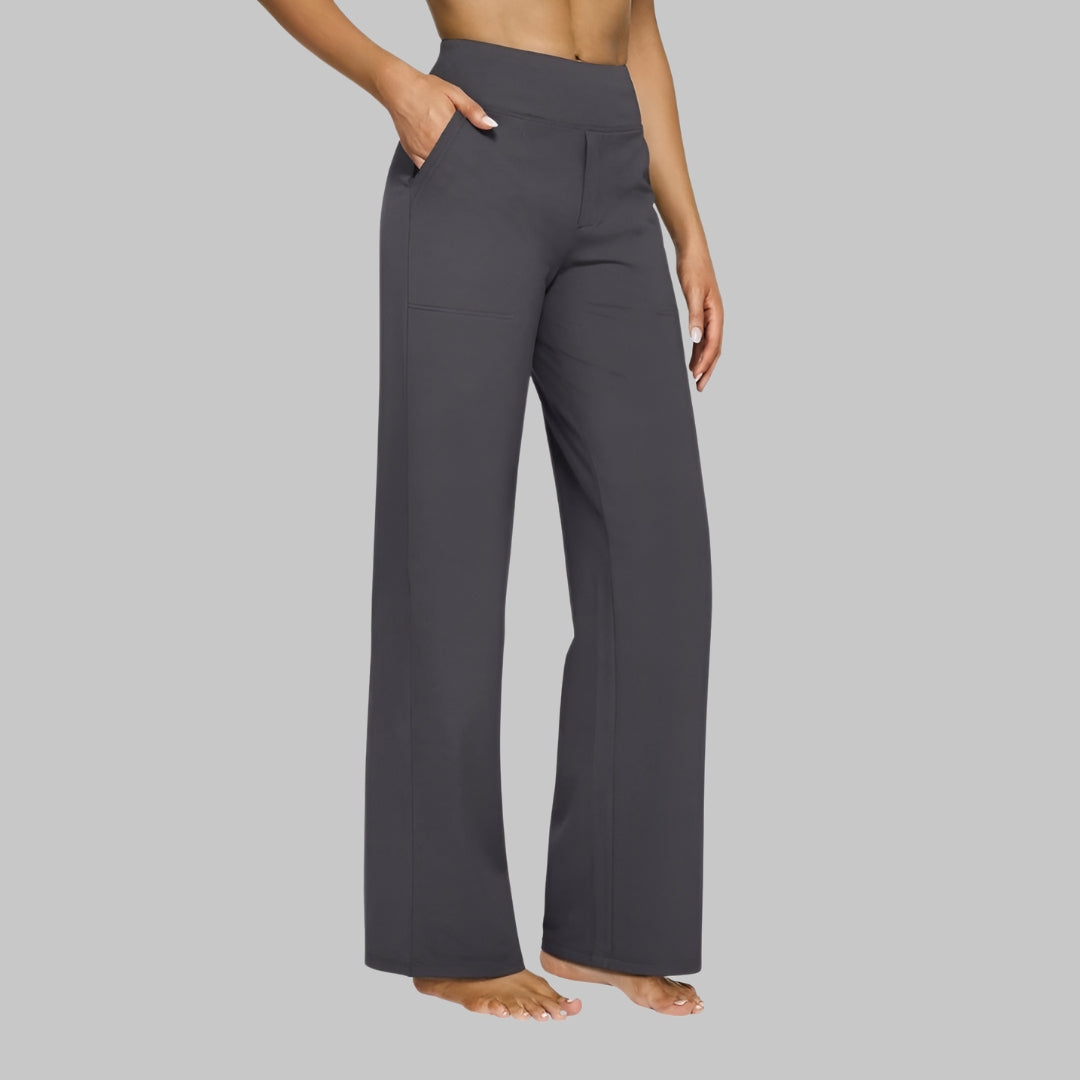 Damen Stretchhose – Komfort Fit & Knitterfrei