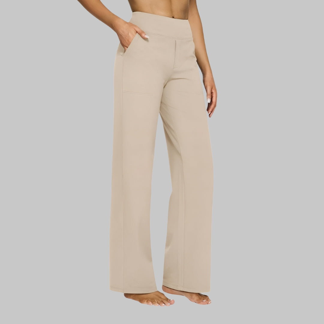 Damen Stretchhose – Komfort Fit & Knitterfrei