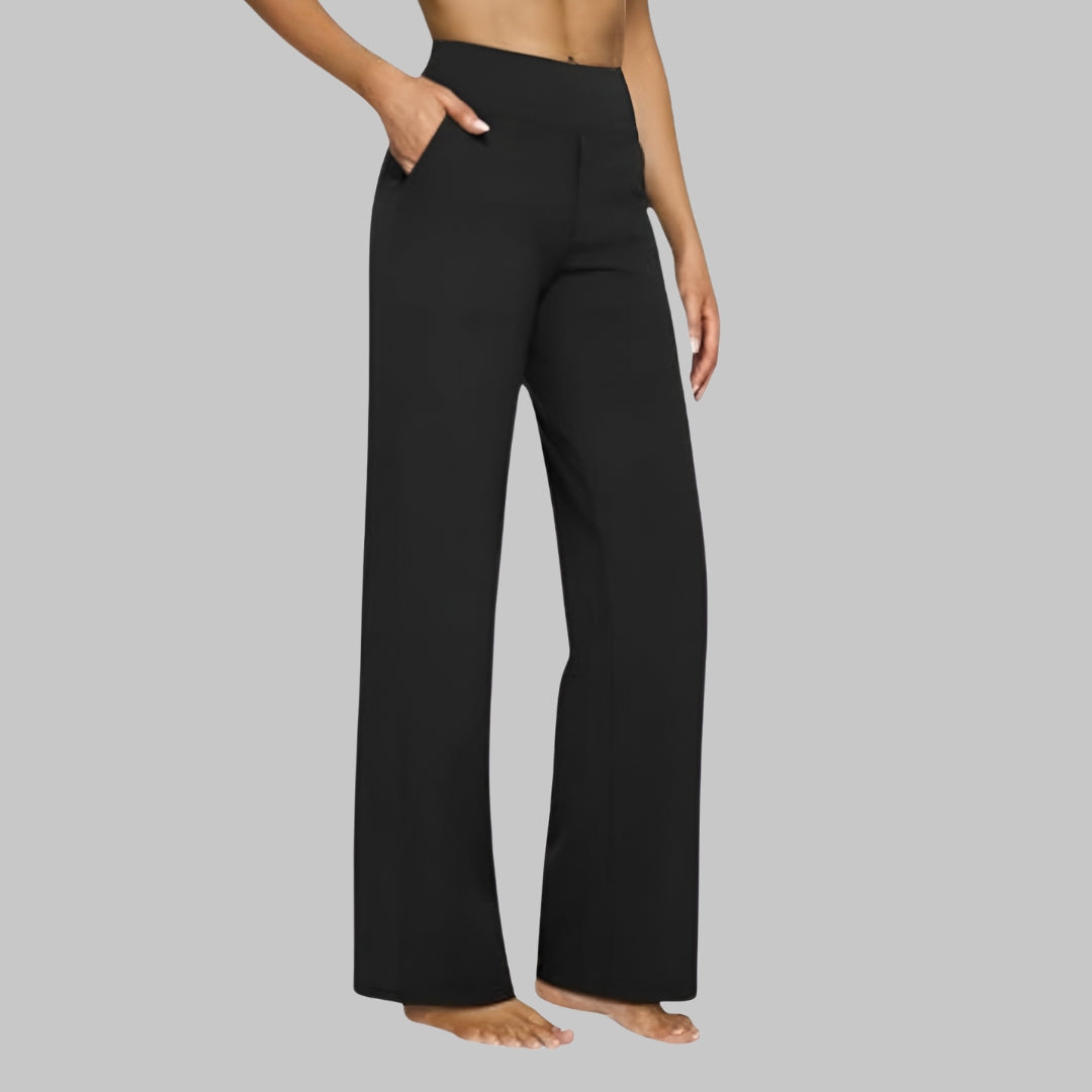 Damen Stretchhose – Komfort Fit & Knitterfrei