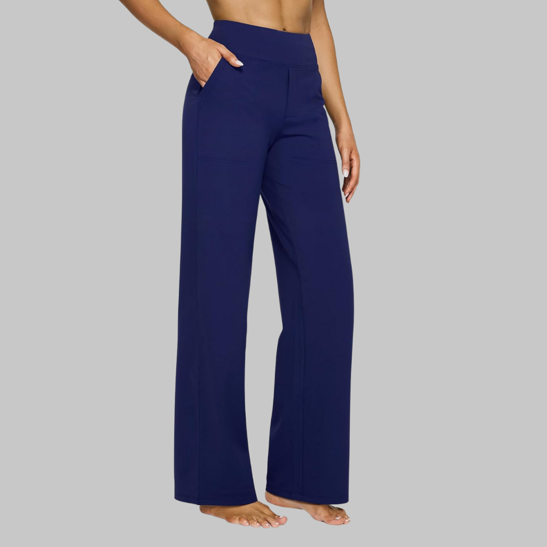 Damen Stretchhose – Komfort Fit & Knitterfrei