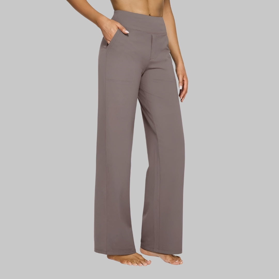 Damen Stretchhose – Komfort Fit & Knitterfrei