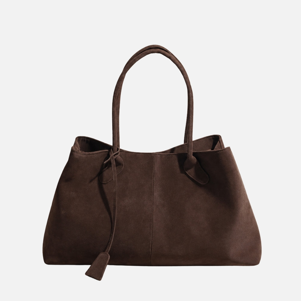 Luxe Damen Tote Bag – Geräumiger Shopper aus Veganem Leder