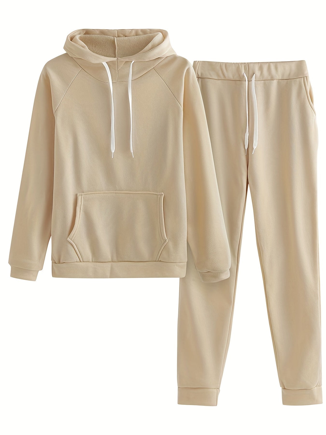 Damen Fleece Hoodie Set mit Hose