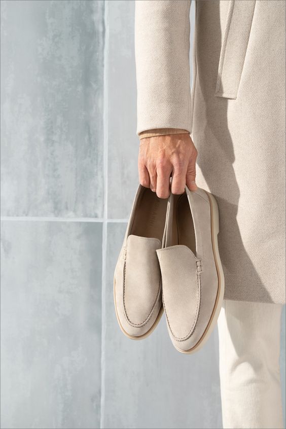 Herren Loafer – Veloursleder-Optik & Komfortsohle