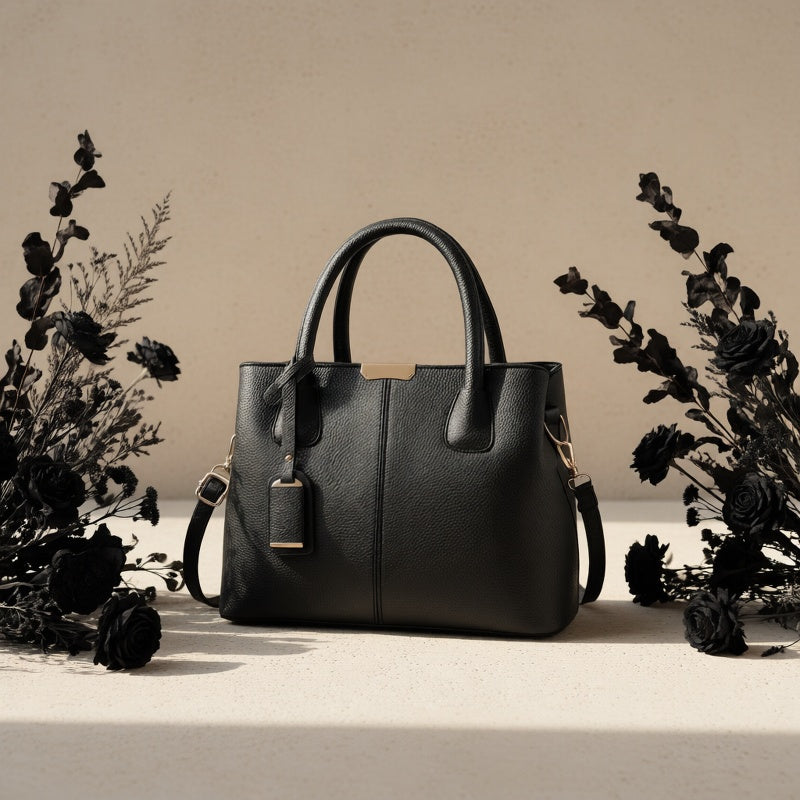 Amara | Große Elegante Umhängetasche mit Viel Stauraum